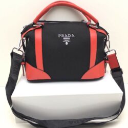 женская сумка Prada текстильная сумка